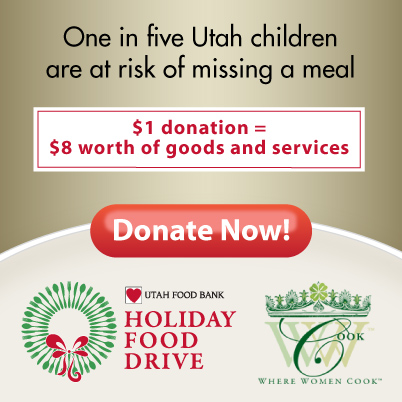 Utah Food Bank and Where Women Cook donate to the utah food bank