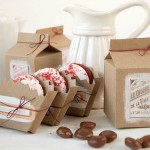milk and cookies party favors